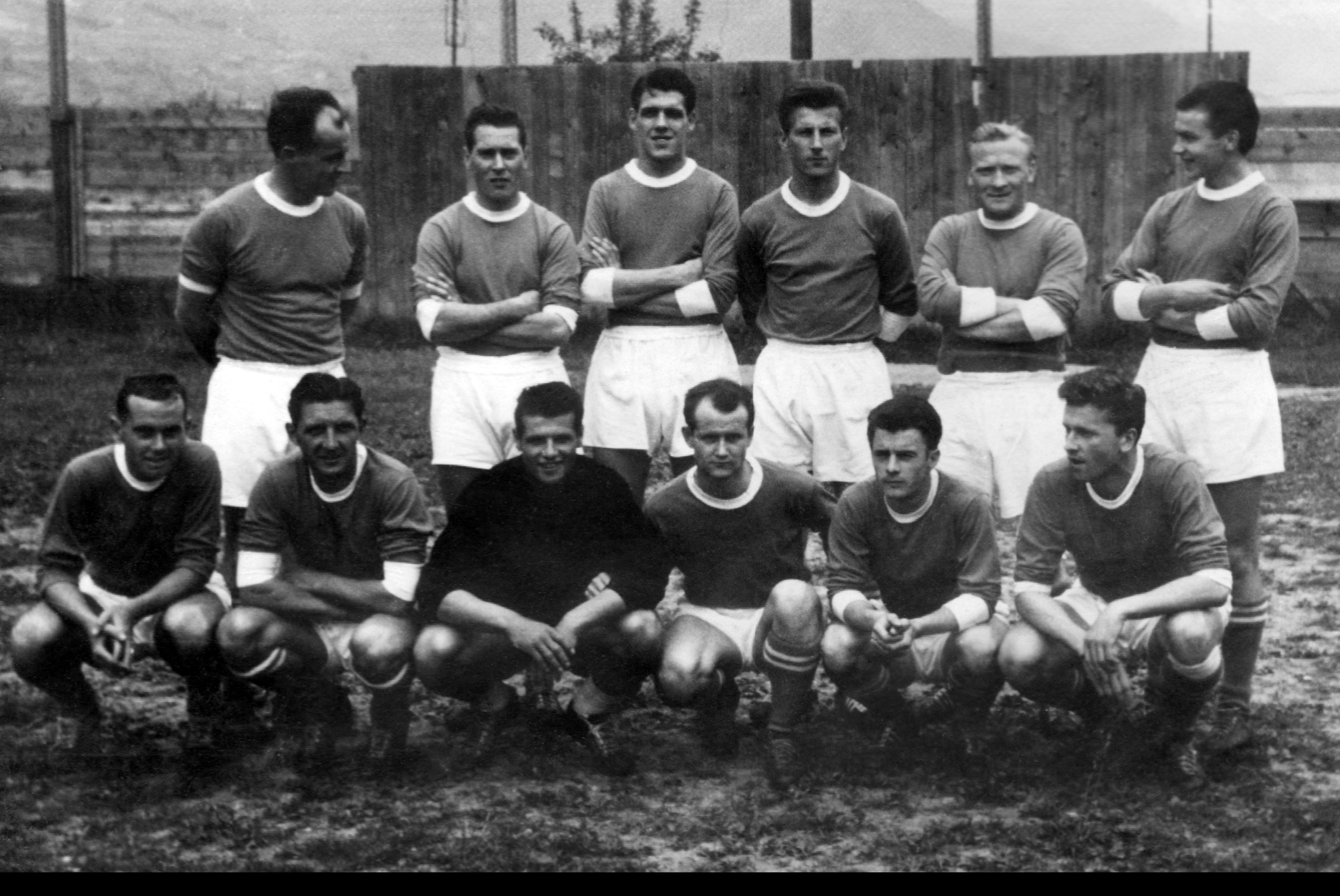 Mannschaftsfoto der ersten Mannschaft des FC Thun aus dem Jahr 1912